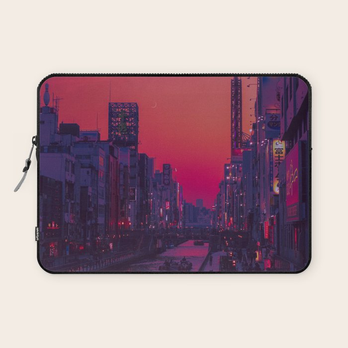 Dotonbori Dusk Laptop Sleeve Gallery Image 1