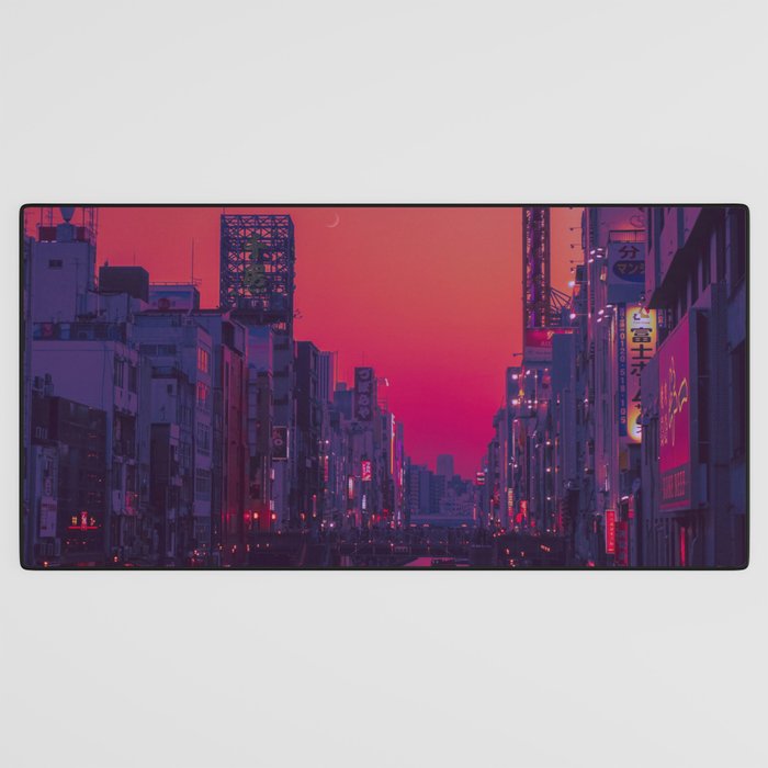 Dotonbori Dusk Desk Mat Gallery Image 3