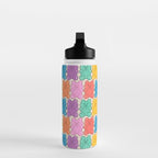 Rainbow Jelly Bears Pattern Water Bottle Gallery Image 3