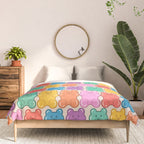 Rainbow Jelly Bears Pattern Comforter Gallery Image 3