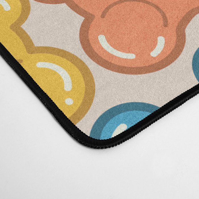 Rainbow Jelly Bears Pattern Desk Mat Gallery Image 4