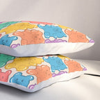 Rainbow Jelly Bears Pattern Pillow Sham Gallery Image 3