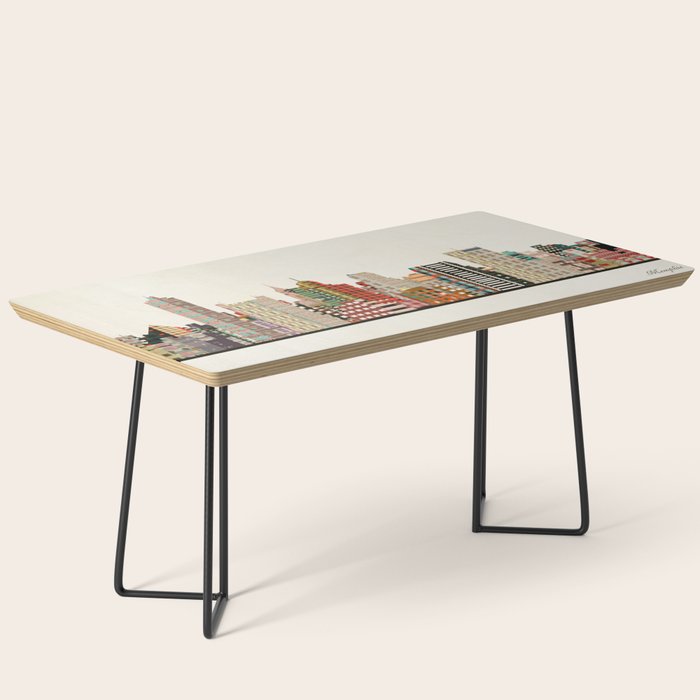 memphis skyline Coffee Table Gallery Image 1