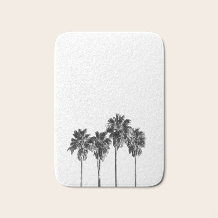 Palm trees 3 Bath Mat Gallery Image 1