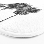 Palm trees 3 Bath Mat Gallery Image 3