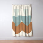 Azzurro Shapes No 56 Window Curtain Gallery Image 3