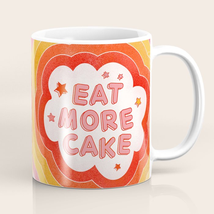 EAT MORE CAKE Coffee Mug Gallery Image 1