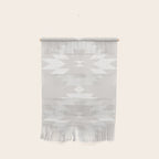 Southwestern Minimalism - Neutral Off White Wall Hanging Gallery Image 1