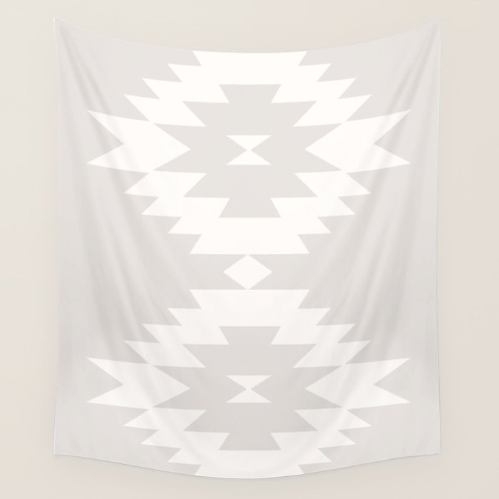 Southwestern Minimalism - Neutral Off White Wall Tapestry Gallery Image 4