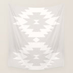Southwestern Minimalism - Neutral Off White Wall Tapestry Gallery Image 4