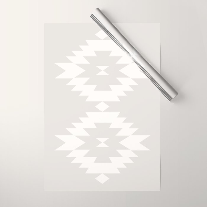 Southwestern Minimalism - Neutral Off White Wrapping Paper Gallery Image 1