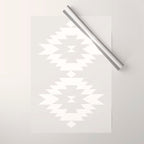 Southwestern Minimalism - Neutral Off White Wrapping Paper Gallery Image 1