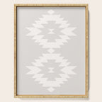 Southwestern Minimalism - Neutral Off White Serving Tray Gallery Image 1