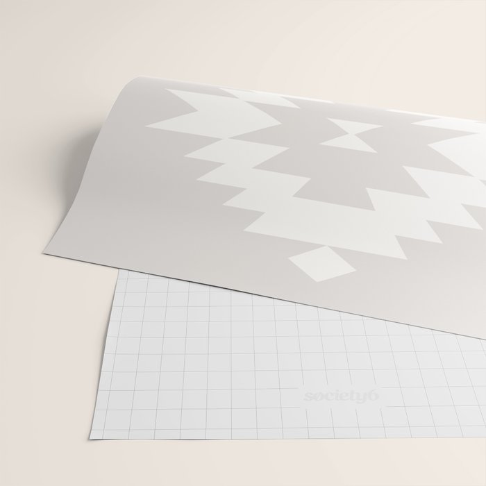 Southwestern Minimalism - Neutral Off White Wrapping Paper Gallery Image 2