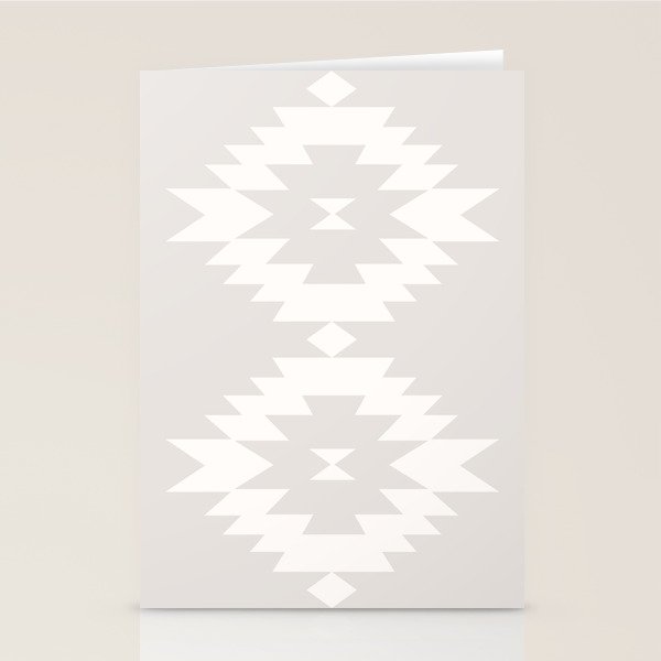 Southwestern Minimalism - Neutral Off White Stationery Card Gallery Image 1