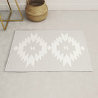 Southwestern Minimalism - Neutral Off White Rug Gallery Image 1