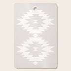 Southwestern Minimalism - Neutral Off White Cutting Board Gallery Image 1