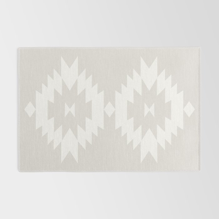 Southwestern Minimalism - Neutral Off White Rug Gallery Image 2