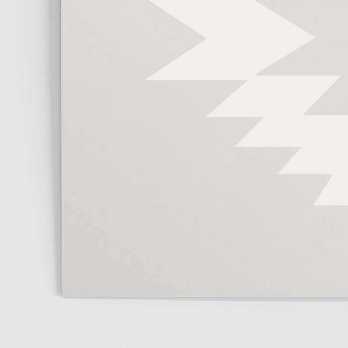 Southwestern Minimalism - Neutral Off White Poster Gallery Image 3