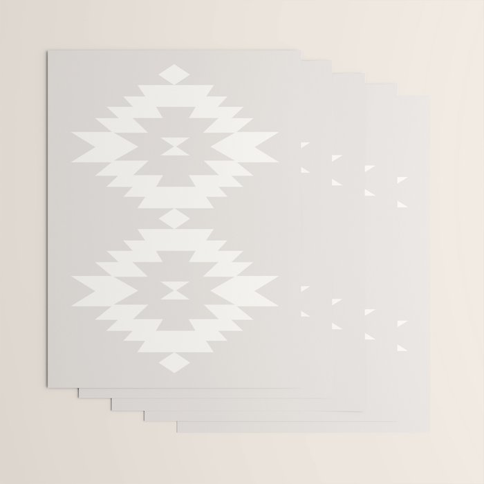 Southwestern Minimalism - Neutral Off White Wrapping Paper Gallery Image 3