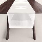 Southwestern Minimalism - Neutral Off White Table Runner Gallery Image 1