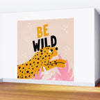 Be Wild: The Peach Edition Wall Mural Gallery Image 2