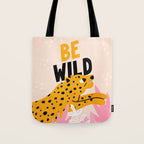Be Wild: The Peach Edition Tote Bag Gallery Image 1