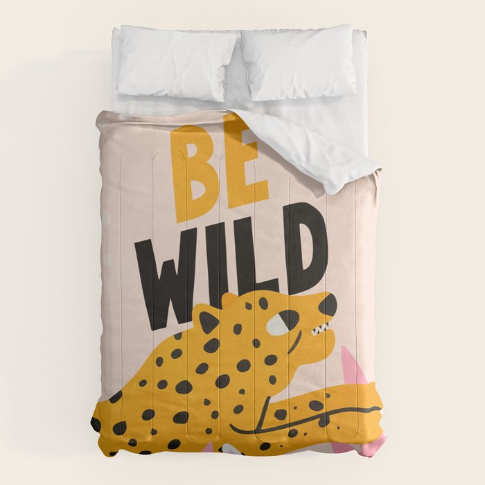 Be Wild: The Peach Edition Comforter Gallery Image 6