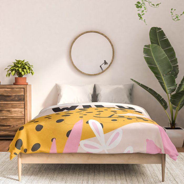 Be Wild: The Peach Edition Comforter Gallery Image 3