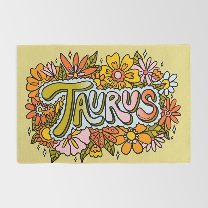 Taurus Flowers Rug Gallery Image 2