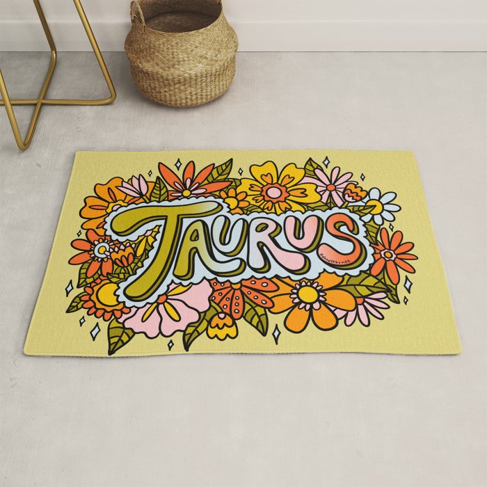 Taurus Flowers Rug Gallery Image 1