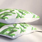 Watercolor Plants Pillow Sham Gallery Image 3