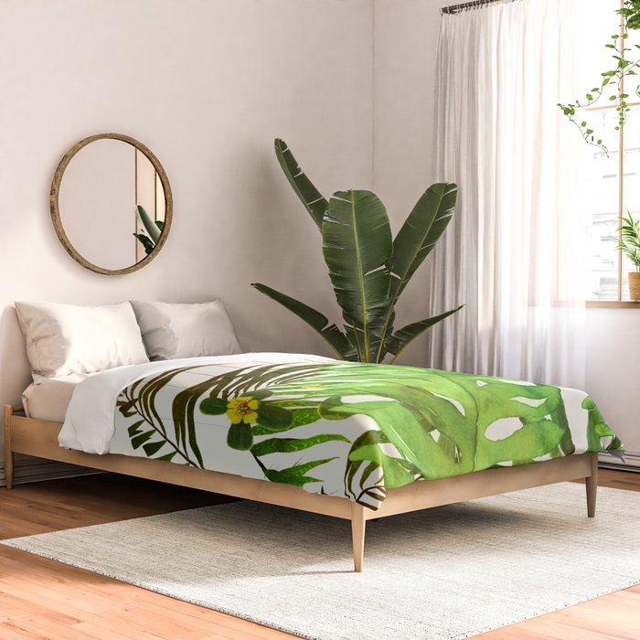 Watercolor Plants Comforter Gallery Image 2
