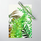 Watercolor Plants Wrapping Paper Gallery Image 1