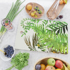 Watercolor Plants Cutting Board Gallery Image 2