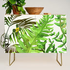 Watercolor Plants Credenza Gallery Image 1