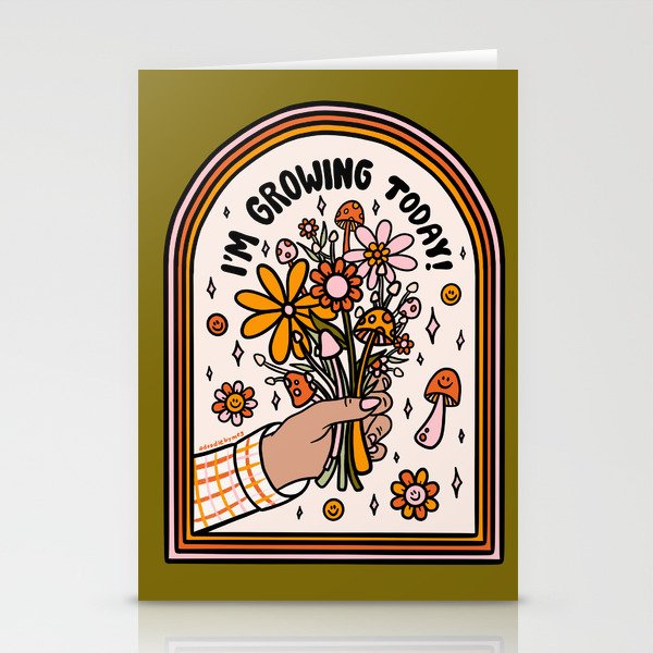 I'm Growing Today Stationery Card Gallery Image 2