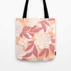 Modern floral blooms PF2 Tote Bag Gallery Image 1