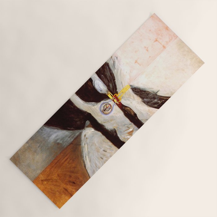 Hilma af Klint "The Swan, No. 24, Group IX-SUW, 1915" Yoga Mat Gallery Image 1