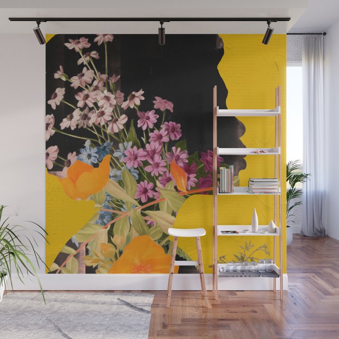 Floral Portrait 19 Wall Mural Gallery Image 1