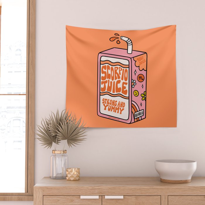 Scorpio Juice Box Wall Tapestry Gallery Image 2