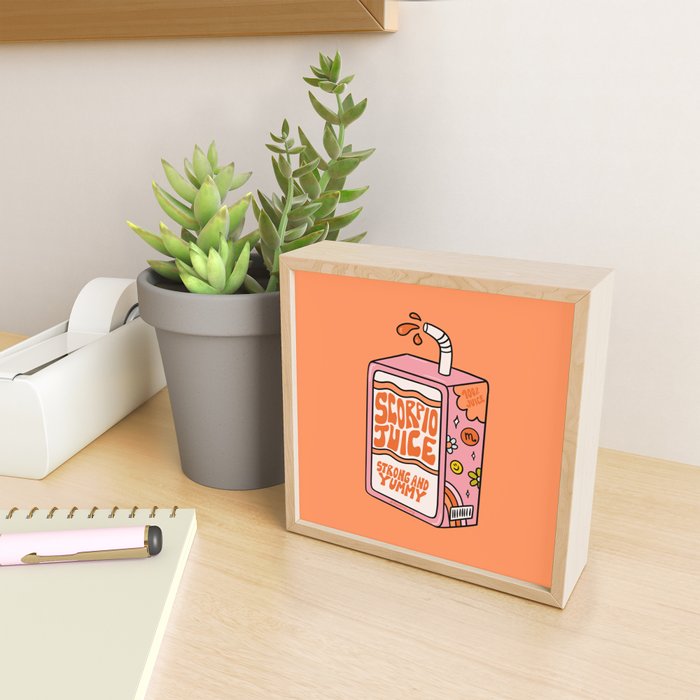 Scorpio Juice Box Mini Art Print Gallery Image 2