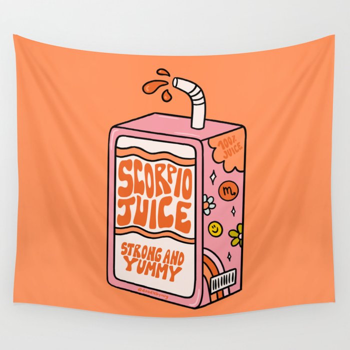 Scorpio Juice Box Wall Tapestry Gallery Image 4