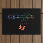 Music Swing Outdoor Rug Gallery Image 1