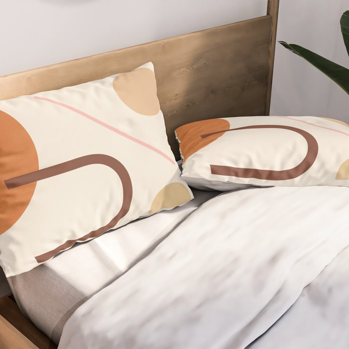 Abstraction_GEOMETRIC_SHAPE_ART_Minimalism_001C Pillow Sham Gallery Image 2