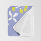 be kind - scandinavian folk art illustration Throw Blanket Gallery Image 3