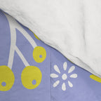 be kind - scandinavian folk art illustration Comforter Gallery Image 4