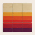 Retro VHS Cassette Tape Wood Wall Art Gallery Image 1