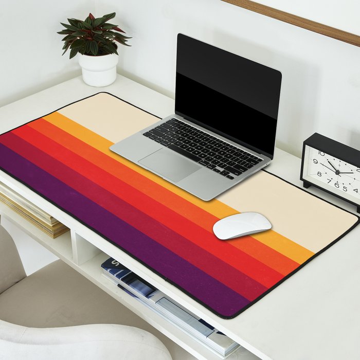 Retro VHS Cassette Tape Desk Mat Gallery Image 2