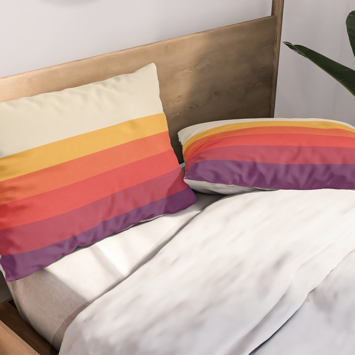 Retro VHS Cassette Tape Pillow Sham Gallery Image 2